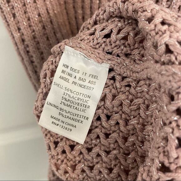 LPA Olenna Sleeveless Knit Lined Dress in Mauve Size Medium - Picture 9 of 11